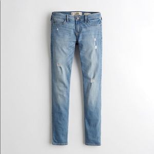 Hollister Super Skinny Distressed Jeans